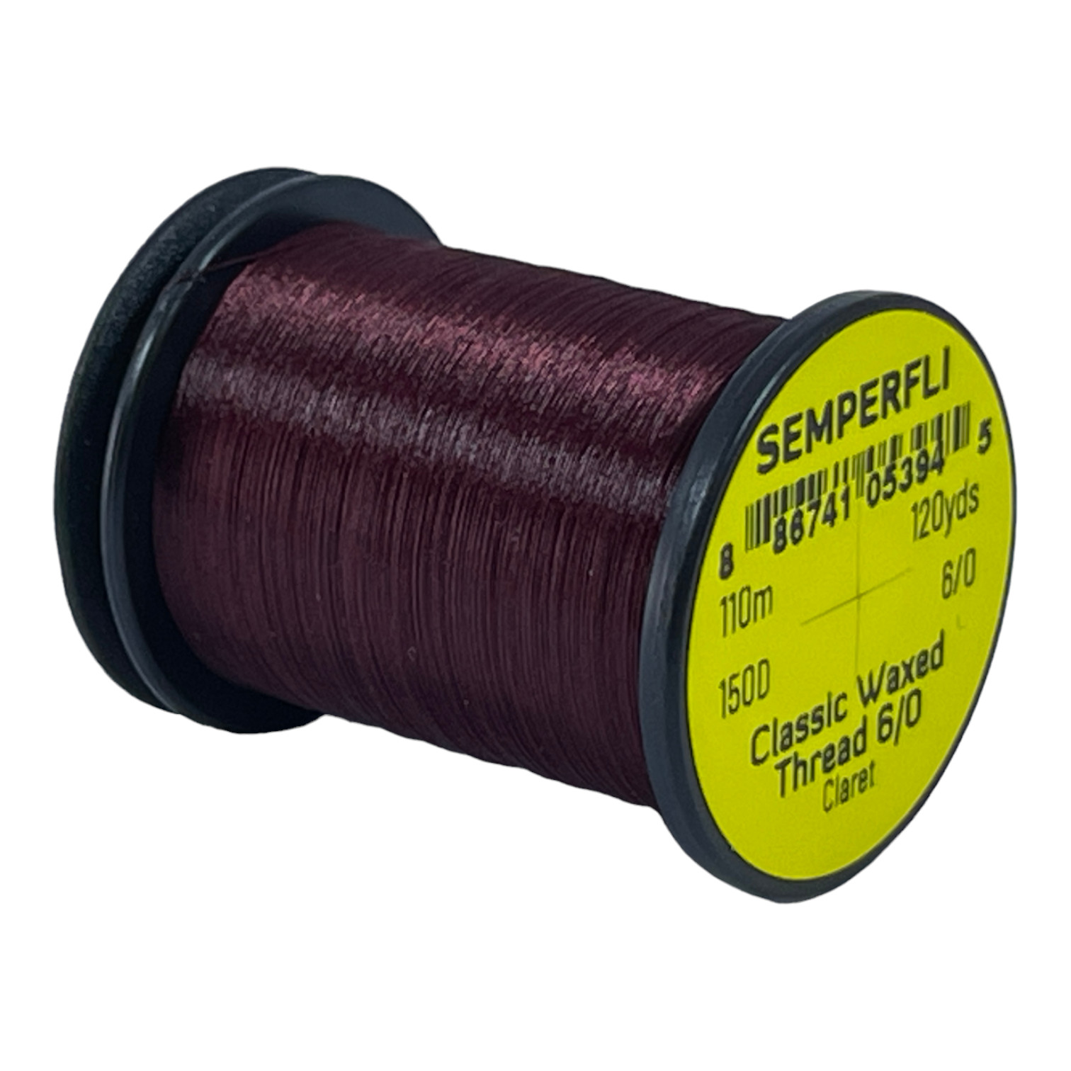 Classic Waxed Thread 6/0 110m (120 Yards) Claret