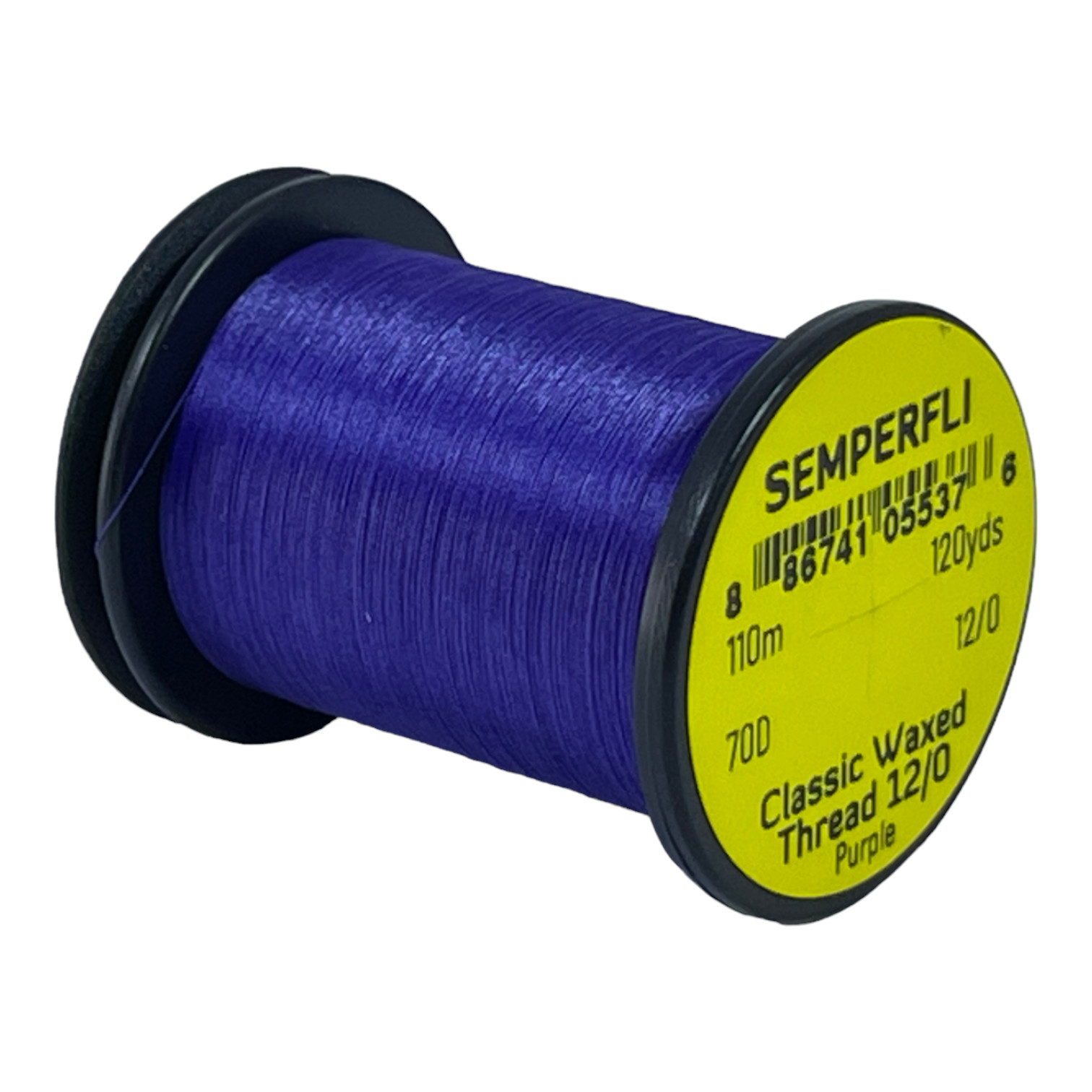 Classic Waxed Thread 12/0 110m (120 Yards) Purple