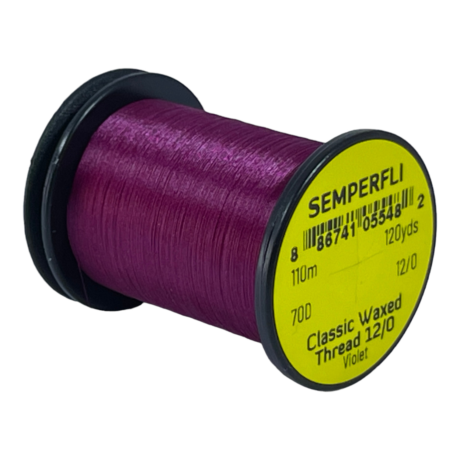 Classic Waxed Thread 12/0 110m (120 Yards) Violet